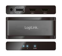 LogiLink CV0093 video splitter DisplayPort 2x HDMI