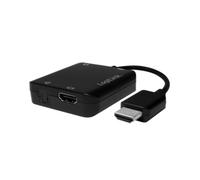 LogiLink CV0106 4K x 2K HDMI Audio Extractor Converter to separate video + audio tracks and enjoy via your home theater, audio system.