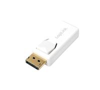 LogiLink CV0057 cable gender changer DisplayPort HDMI White, Yellow