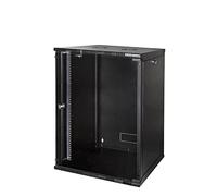 LogiLink W15A40B rack cabinet 15U Wall mounted rack Black