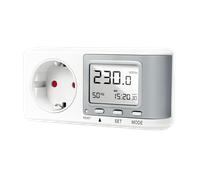 LogiLink EM0005 Energy Cost Meter with CO2 Emission Calculation, White
