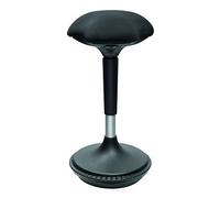 LogiLink EO0011 Height Adjustable Ergonomic Office Stool/Standing Aid for Effective Reduction of Leg Fatigue and Strain
