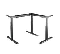 LogiLink EO0016 standing desk frame Electric 3 leg(s) Black