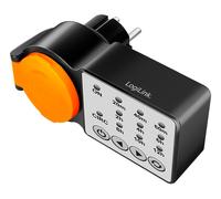 LogiLink ET0015 electrical timer Black. Orange Daily/Weekly timer