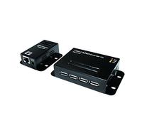 LogiLink UA0252 interface hub USB 2.0 480 Mbit/s Black