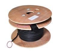 LogiLink Fiber trunk cable U-DQ(ZN)BH, 4 cores multimode OM4,140 m, LC