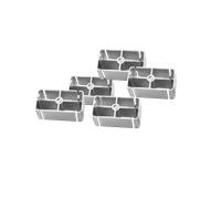 LogiLink Flexible cable channel. additional joints. 5pcs