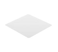 LogiLink Floor Protection Mat for Chairs, Protection for Hard Floors in the Home, Office or Commerce, Dimensions: 117 x 120 x 0.2 cm, Waterproof, Glossy Finish, Transparent