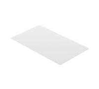 LogiLink Floor protection mat for chairs, protection for hard floors in the home, office or commercial, dimensions: 117 x 200 x 0.2 cm, water-resistant, glossy surface, transparent