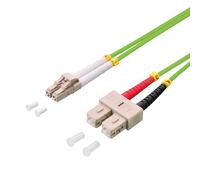 LogiLink FP5LS01 InfiniBand/fibre optic cable 1 m LC SC Green
