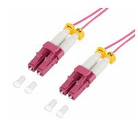 LogiLink FS4LC01 InfiniBand/fibre optic cable 1 m LC LC/UPC Violet