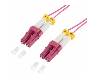 LogiLink FS4LC01 InfiniBand/fibre optic cable 1 m LC LC/UPC Violet