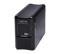 `LogiLink Geh. 8.9cm (3,5) USB 3.0/2-Bay Raid blac` ACC NEW