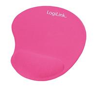 LogiLink GEL Mouse Pad with Wrist Rest Support - mouse pad with wrist pillow