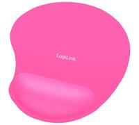 LogiLink GEL Mouse Pad with Wrist Rest Support - mouse pad with wrist pillow