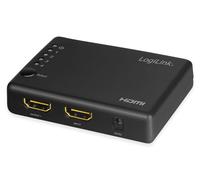LogiLink HD0036 - HDMI splitter, 1x4 port, 4K/30 Hz, slim