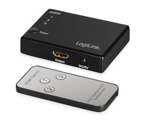 LogiLink HD0042 - HDMI Switch, 3x1 Port, 1080p/60 Hz