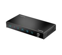 LogiLink HD0066 HDMI Splitter with 1 x Input (Source) and 2 x Outputs (Output Devices such as TV, Projector) in 4K/60 Hz, HDCP, EDID, HDR, CEC, Downscaler
