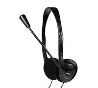 LogiLink HS0052 Stereo Headset Headphones with Microphone Easy VOIP Telephone Co