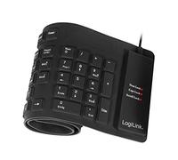 LogiLink ID0019A keyboard Universal USB QWERTZ German Black