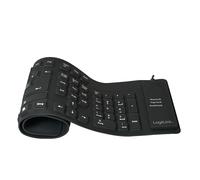 Logilink ID0019 Flexible Keyboard, PC/Mac, Keyboard German Layout