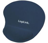 LogiLink® ID0027B Mousepad With GEL Wrist Rest Support Blue