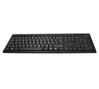 LogiLink ID0104 keyboard Mouse included Office RF Wireless QWERTZ Blac