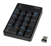 LogiLink ID0120 Radio Numeric Keypad Black USB Numeric Keypad
