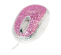 LogiLink Glitter Mouse and Touch Pen Stylus Pen with Rhinestones Pink ID0124