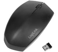 LogiLink ID0191 Ergonomic Dual Mode Mouse (Wireless 2.4 GHz/Bluetooth 4.2) with 1200 dpi for Computer, Tablet, Laptop, Smart TV, Black