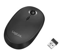 LogiLink ID0204 Mouse Bluetooth Radio Optical Black 1600 dpi Recha...