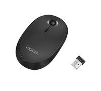 LogiLink ID0204 Mouse Bluetooth Radio Optical Black 1600 dpi Recha...