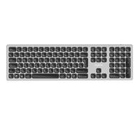 Logilink ID0213 Wireless Multi-Device Keyboard with BT 5.0, Aluminium Design
