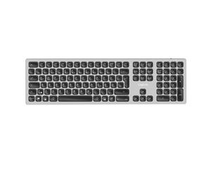 Logilink ID0213 Wireless Multi-Device Keyboard with BT 5.0, Aluminium Design