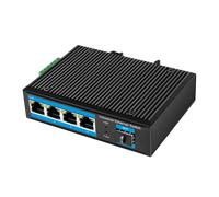 LogiLink Industrial Gigabit Ethernet Switch, 4-Port 1000 Mbps + 1 port