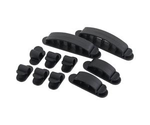 LogiLink kab0039 Adhesive for Cable Ties 3 Sizes Pack of 10 Black