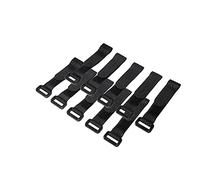 LogiLink KAB0056, Cable Tie Bag Ties, length 20x150 mm, Set of 10, Black