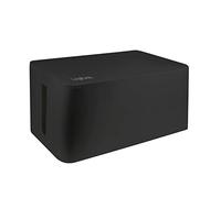 LogiLink KAB0062 Cable Casing Large Black Plastic Keeps Cables Tidy
