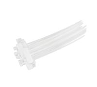 Logilink Cable Ties with Labelling Field Pack of 100 100 x 2.5 mm Tensile Resistant up to 8 kg White