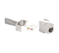 LogiLink Keystone Jack Cat.6A STP SlimLine 14.5mm 22-26 AWG. 24 pcs.