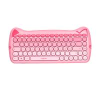 LogiLink Kids Keyboard 2.4G Combo set. pink