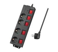 `LogiLink Steckdosenleiste 4-fach,4xCEE 7/3,m. 5Sch` ACC NEW