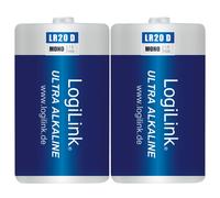 LogiLink LR20B2 household battery Single-use battery D Alkaline