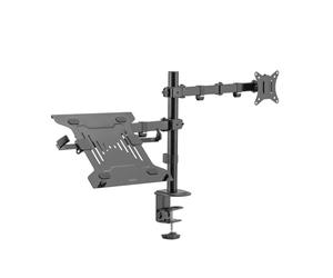 Logilink Monitor Mount for 2 Monitors (17-32") and 1 Notebook/Tablet (10-15.6")