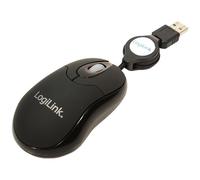 LogiLink® Mouse Optical USB Mini With Retractable Cable