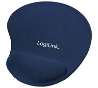 LogiLink Mouse Pad with Gel Wrist Rest - Blue