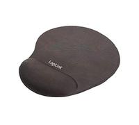 LogiLink Mousepad with Gel Wrist Rest - Black