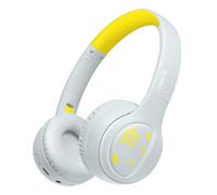 LogiLink My First Foldable Kids Headset (BT 5.4) Volume Limit Max 85dB with Microphone - Light Blue/Yellow