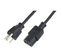 LogiLink NEMA5-15P - IEC 60320-1 (C13). 1.8m Black C13 coupler