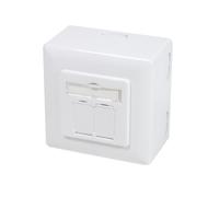 LogiLink NP0039A socket-outlet RJ-45 Metallic. White